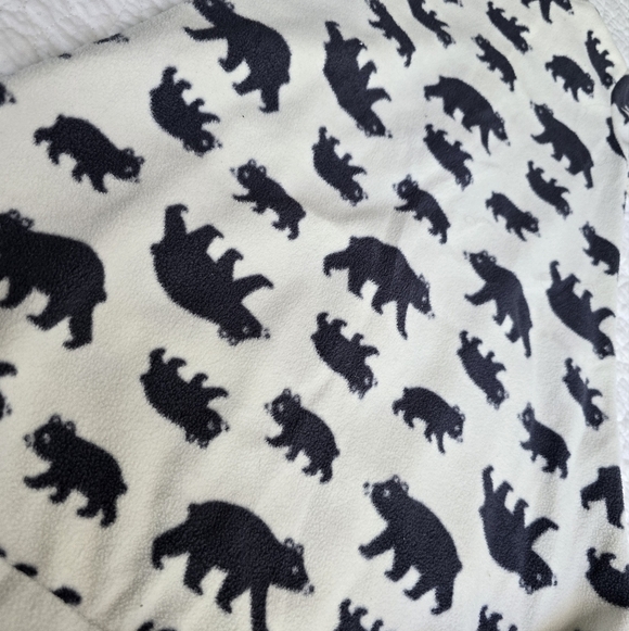 Carter's Fleece 0-3 Month Bear Sleep Sack - Picture 8 of 8